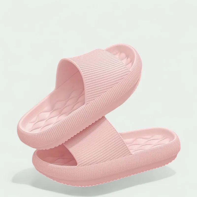 Strazoro | Cushioned Slide Sandals with Textured Footbed for Comfort (Women)