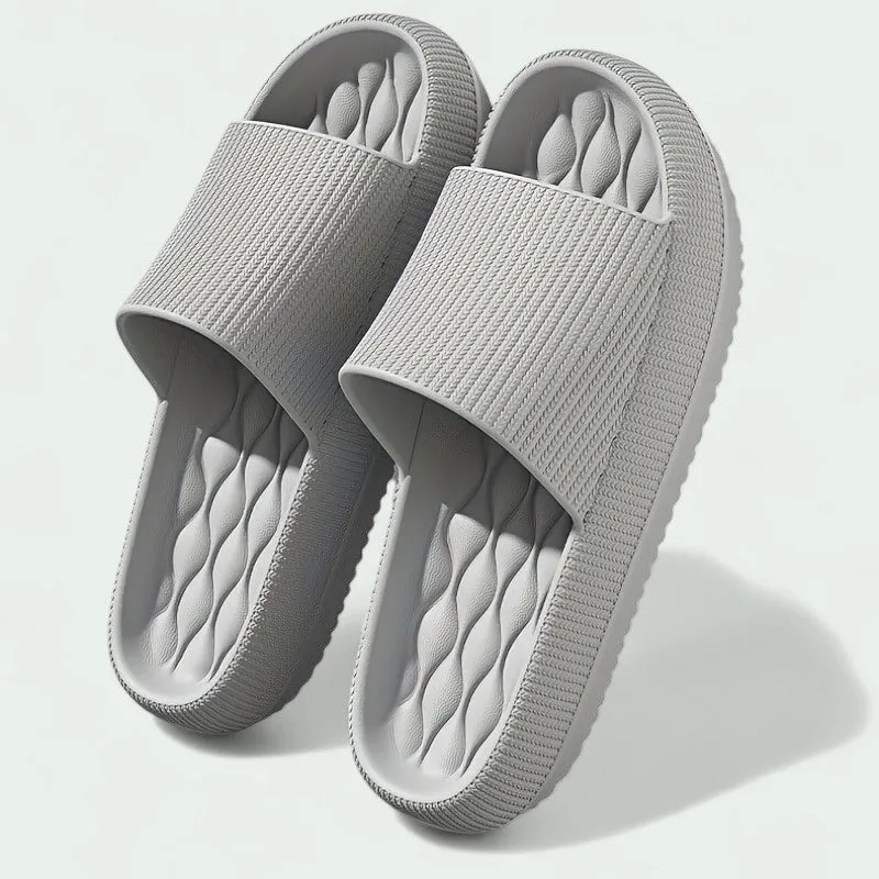 Strazoro | Cushioned Slide Sandals with Textured Footbed for Comfort (Women)