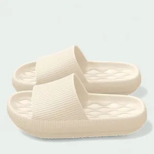 Strazoro | Cushioned Slide Sandals with Textured Footbed for Comfort (Women)