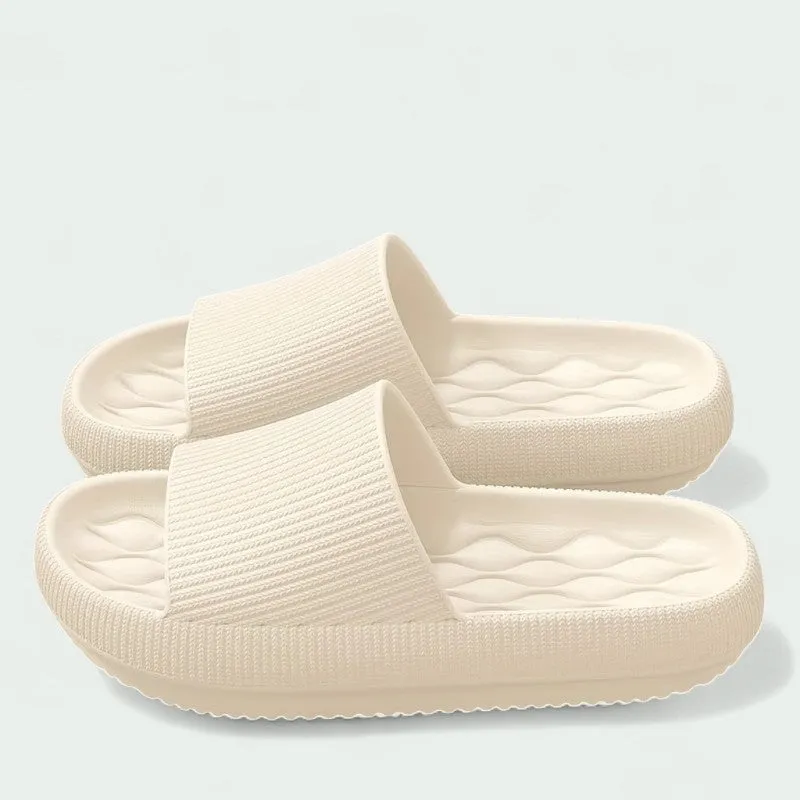 Strazoro | Cushioned Slide Sandals with Textured Footbed for Comfort (Women)