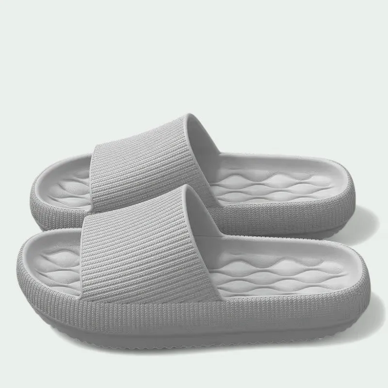 Strazoro | Cushioned Slide Sandals with Textured Footbed for Comfort (Women)