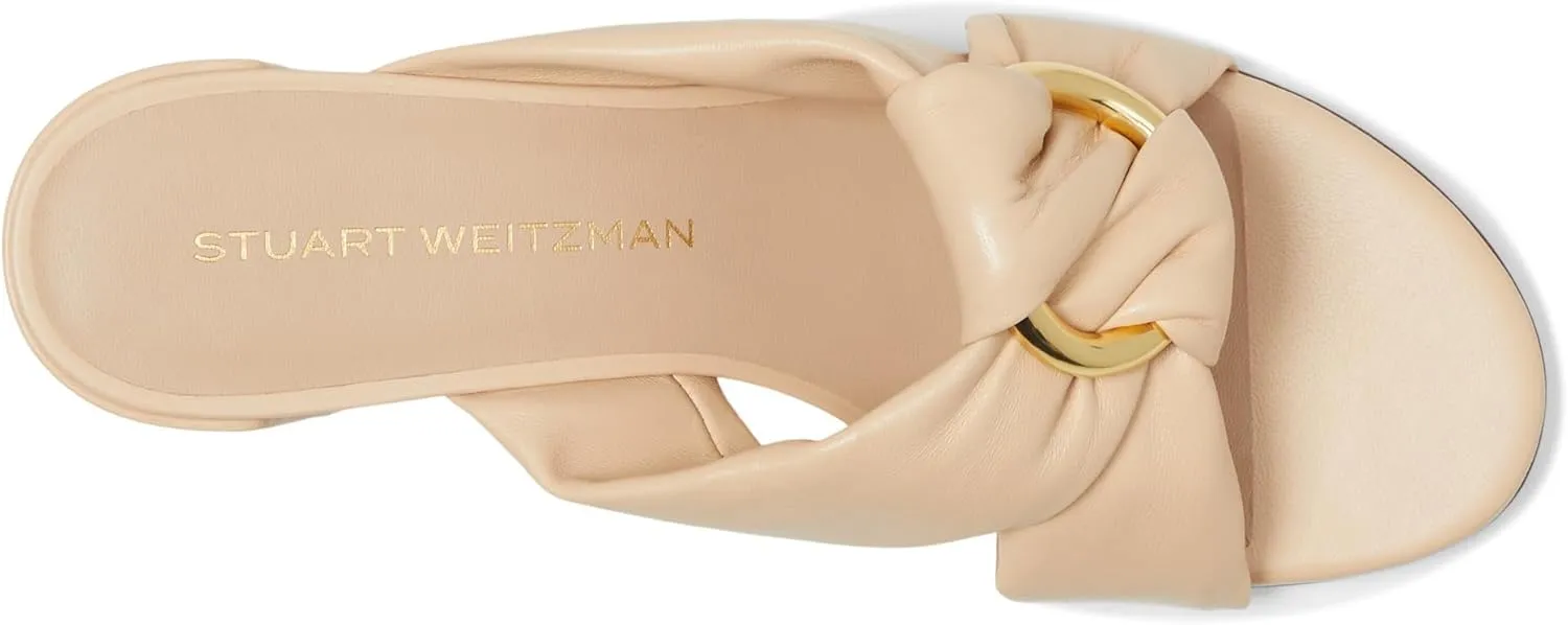 Stuart Weitzman Women's Cece Block Slide 50 Pump