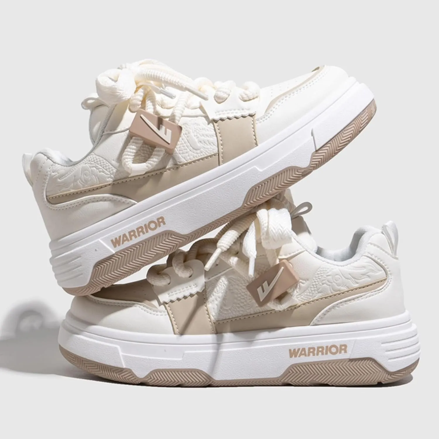 Stylish Chunky Sneakers Women Girls, Retro Skate Walking Shoes, Cushioned Grip Sole, Cute Y2K Preppy Platform