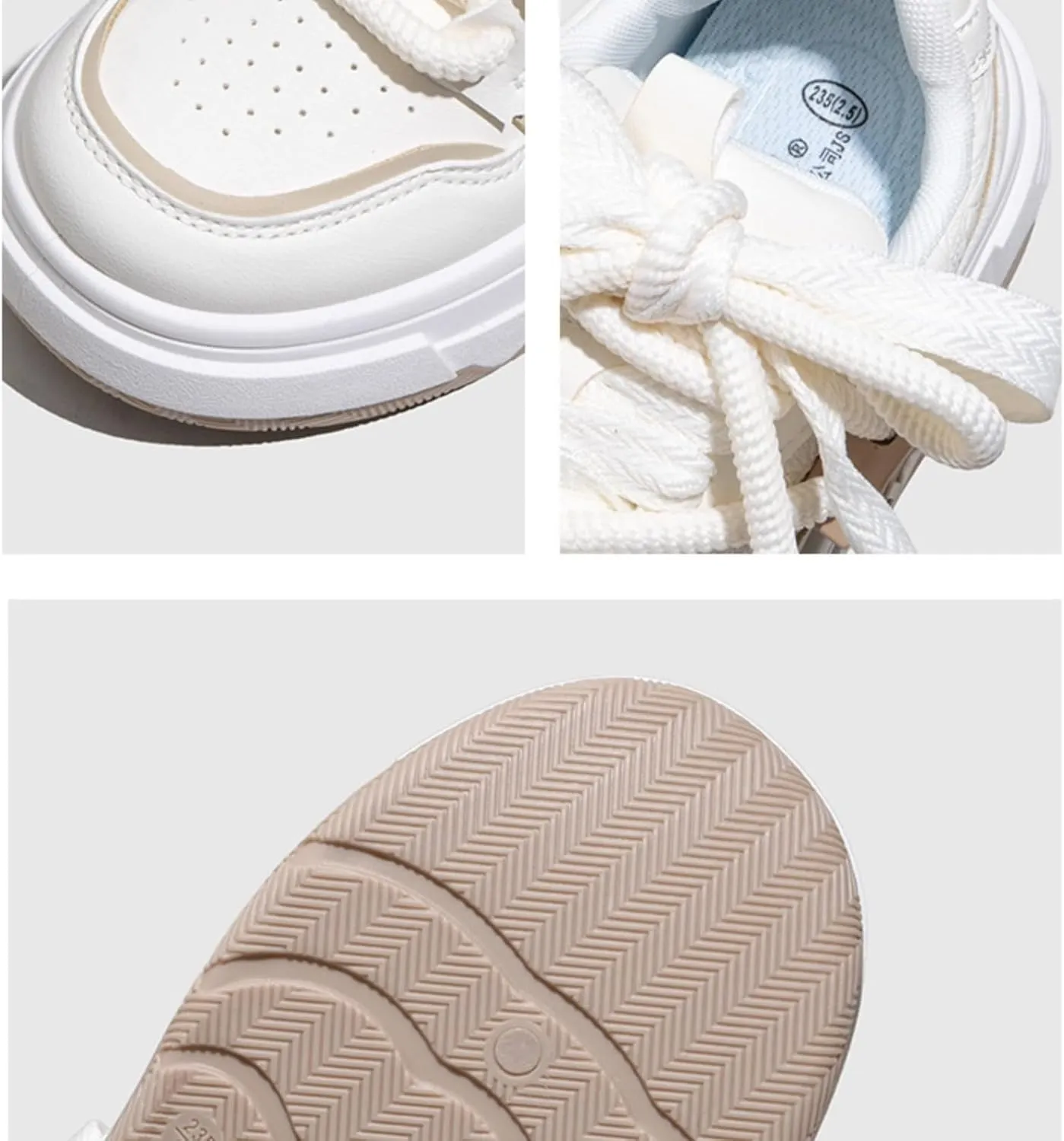 Stylish Chunky Sneakers Women Girls, Retro Skate Walking Shoes, Cushioned Grip Sole, Cute Y2K Preppy Platform