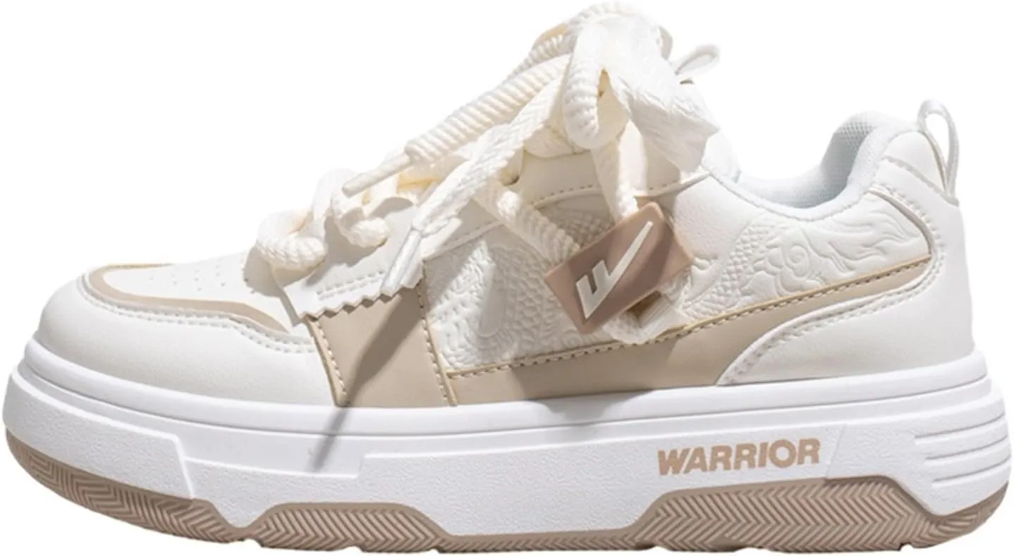 Stylish Chunky Sneakers Women Girls, Retro Skate Walking Shoes, Cushioned Grip Sole, Cute Y2K Preppy Platform