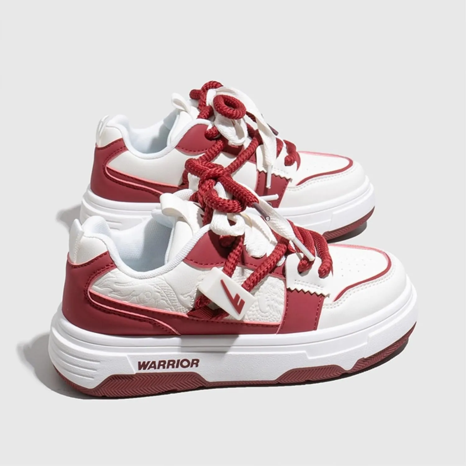 Stylish Chunky Sneakers Women Girls, Retro Skate Walking Shoes, Cushioned Grip Sole, Cute Y2K Preppy Platform