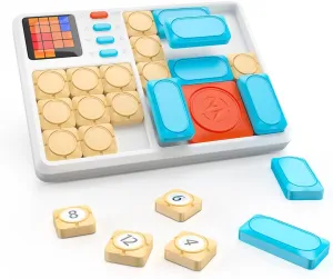 Super Slide Puzzle Games, Handheld Electronic Brain Teaser with 500  Challenges 7 Levels for Boys, Girls, Adults - Portable Learning Toys Birthday Gifts for Travel, Road Trip, Easter Basket