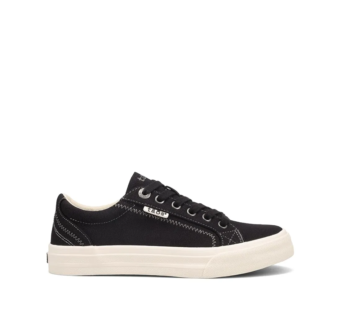 Taos Plim Soul Women's Sneaker-Stylish Platform Sneaker with Curves & Pods Removable Footbed, Arch Support, Classic Design for Everyday Fashion, All Day Comfort 6.5 Black