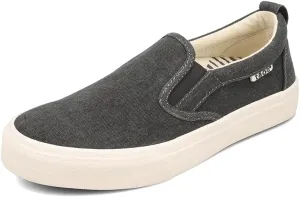 Taos Rubber Soul Slip-On Women's Sneaker - Fresh and Clean Canvas Design with Effortless Style, Removable Footbed and Arch Support - Elevated Comfort for All-Day Fashion