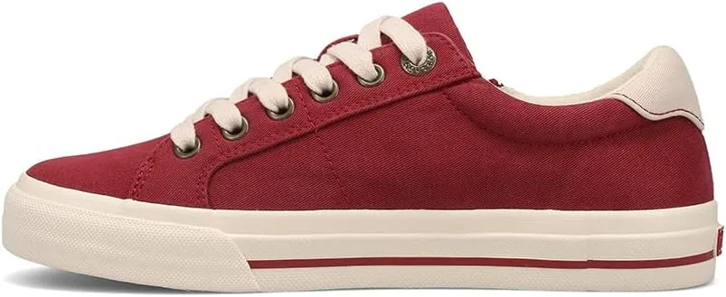Taos Z Soul Women's Sneaker - Stylish Platform Sneaker with Removable Footbed, Arch Support, Premium Cushioning, Lace-Up Adjustability, and Easy Access Zipper