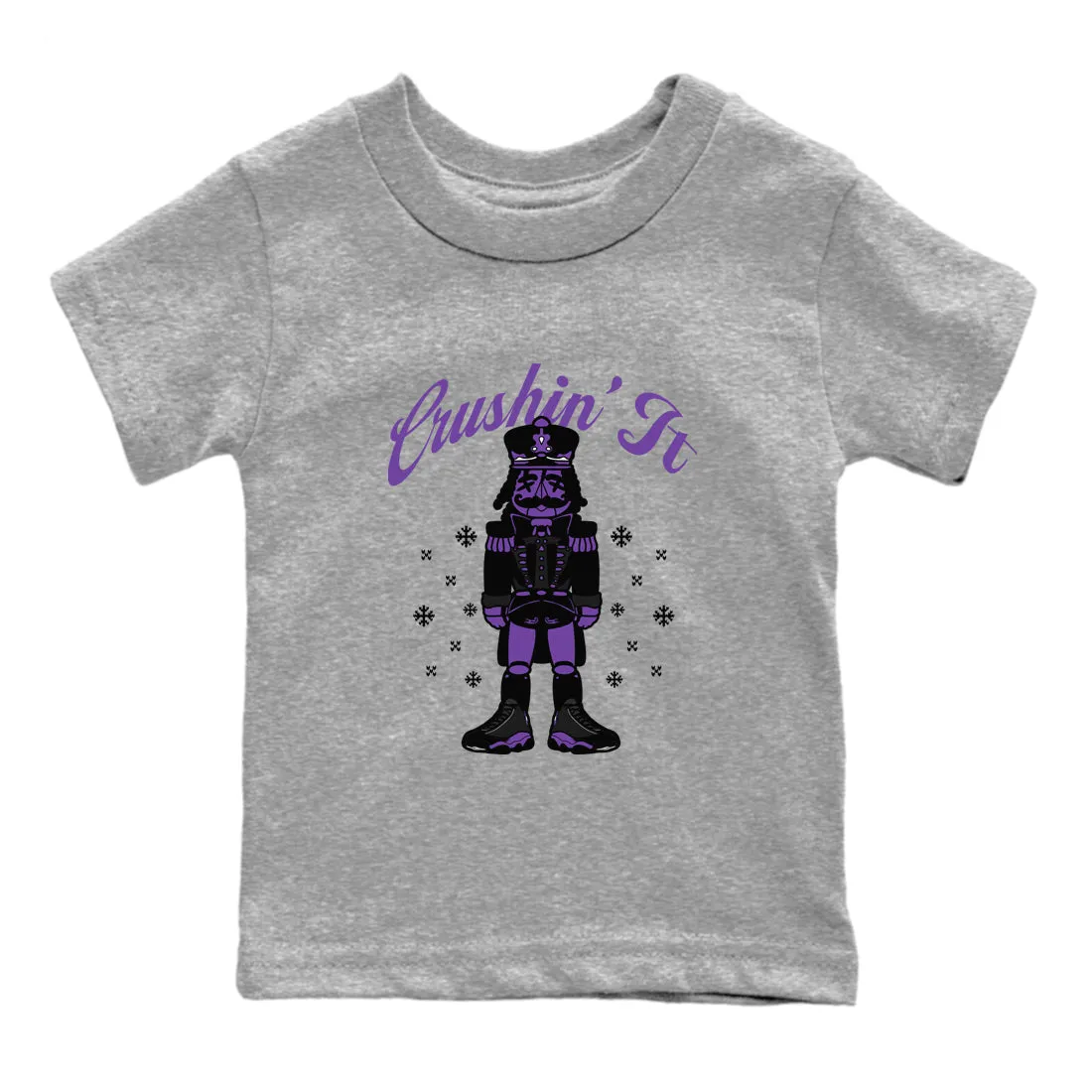 Tees Purple Air - Court Sneaker Quick turnaround Jordan 13 Crushin' SNRT Kids Performance-optimized It