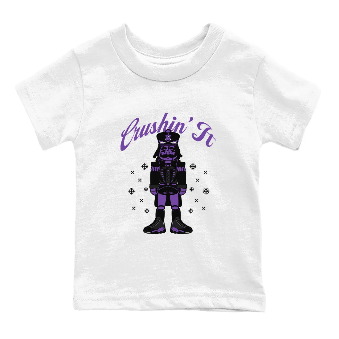 Tees Purple Air - Court Sneaker Quick turnaround Jordan 13 Crushin' SNRT Kids Performance-optimized It