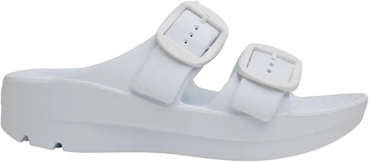 TELIC Women's Boise Bliss Slide Sandals - Lightweight, Waterproof, Impact-Reducing - Great for Pool, Beach & Everyday Wear