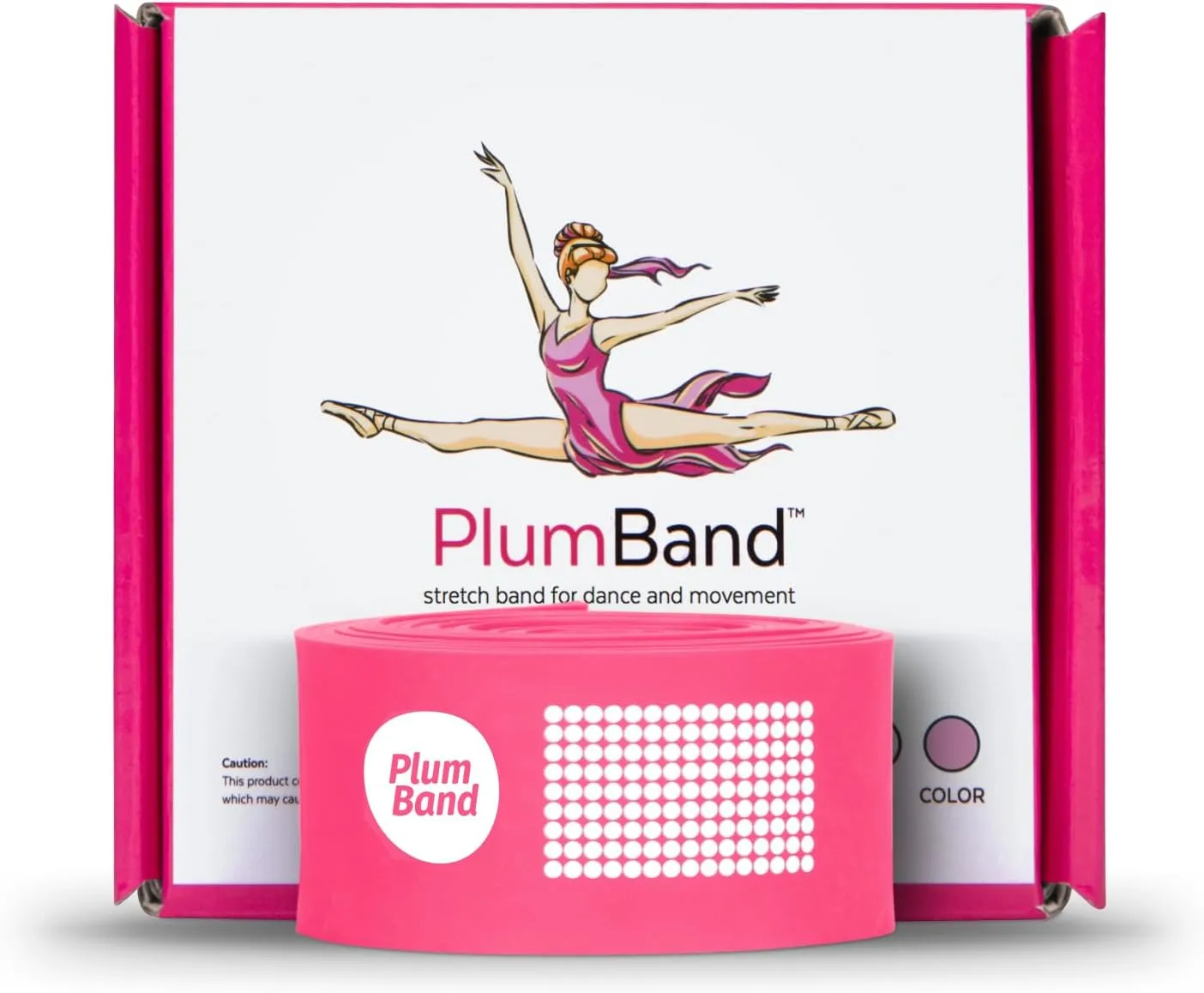 The PlumBand Stretch Band for Dance and Ballet – Premium Gift-Ready Package - Sizes for Kids & Adults – Improve Your Splits, Flexibility and Strength with Stretching