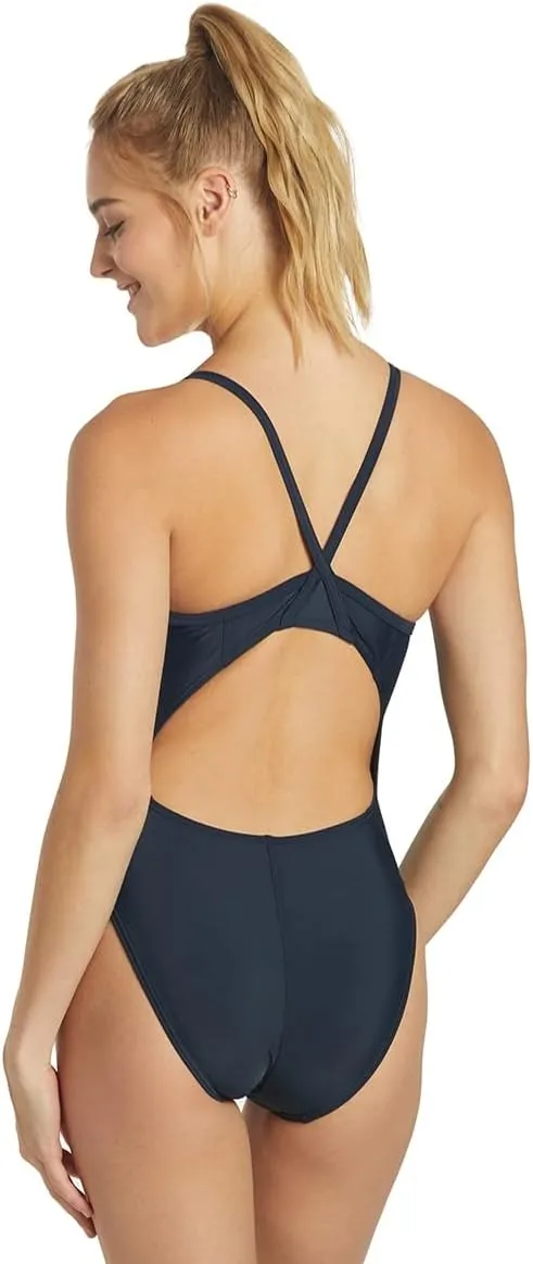 Thin Strap One Piece Swimsuit, Womens' & Girl's Competitive Swimwear, Training Fit, Quick Dry, UPF 50 