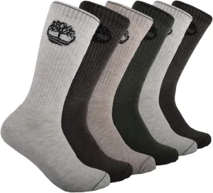 Timberland Men's Crew Socks (6 Pairs)