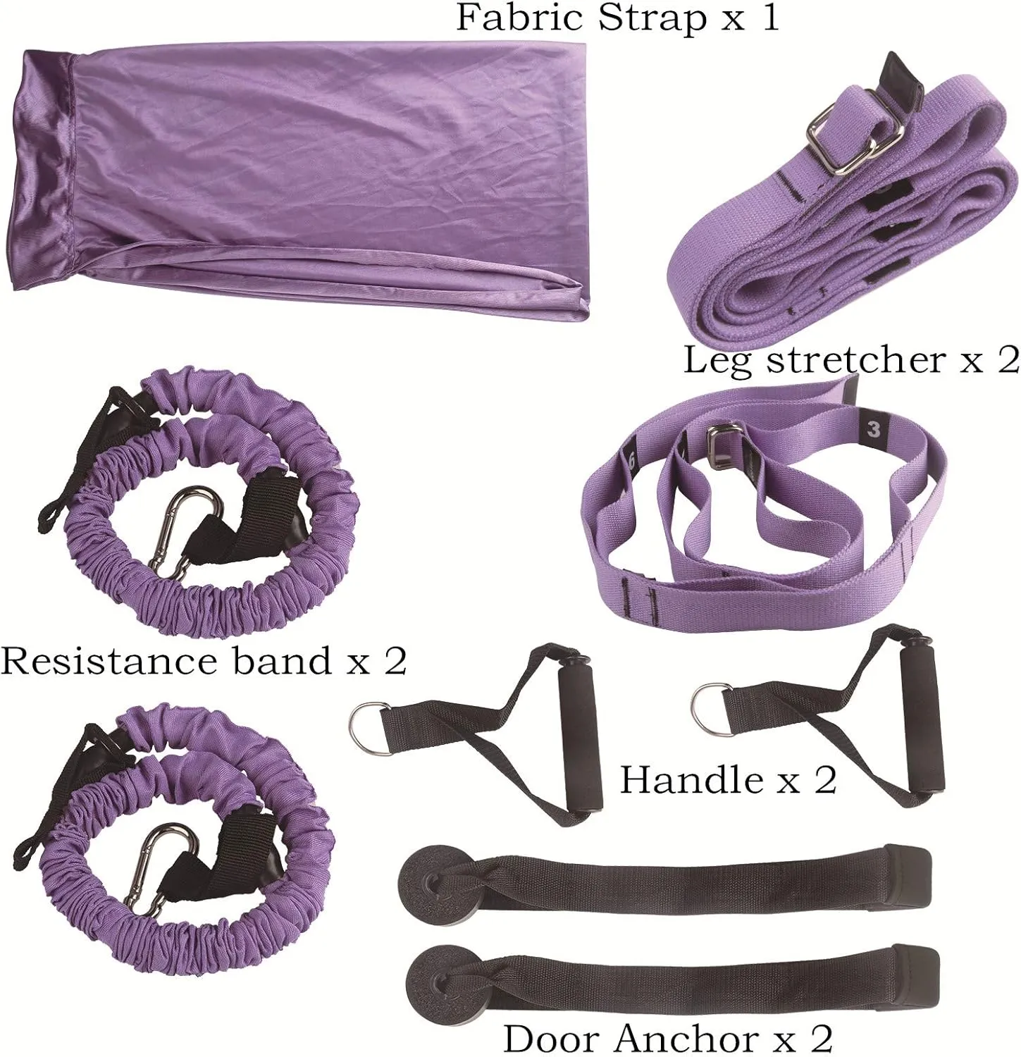 TOCO FREIDO Waist Back Leg Stretch Strap/Yoga Fitness Band, Leg Stretching Assist Trainer, Yoga Stretcher, Back Bend Split Inversion Strap for Fitness, Dance, Ballet, Gymnastics