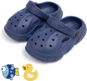 Toddler Cute Garden Clogs Boys Girls Slip On Shoes Summer Lightweight Outdoor Slides Sandals Infant Children Beach Pool Shoes (Toddler/Little Kids)