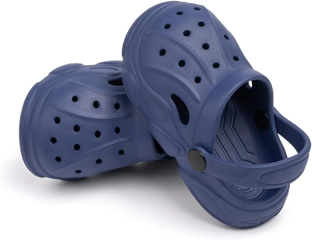 Toddler Cute Garden Clogs Boys Girls Slip On Shoes Summer Lightweight Outdoor Slides Sandals Infant Children Beach Pool Shoes (Toddler/Little Kids)