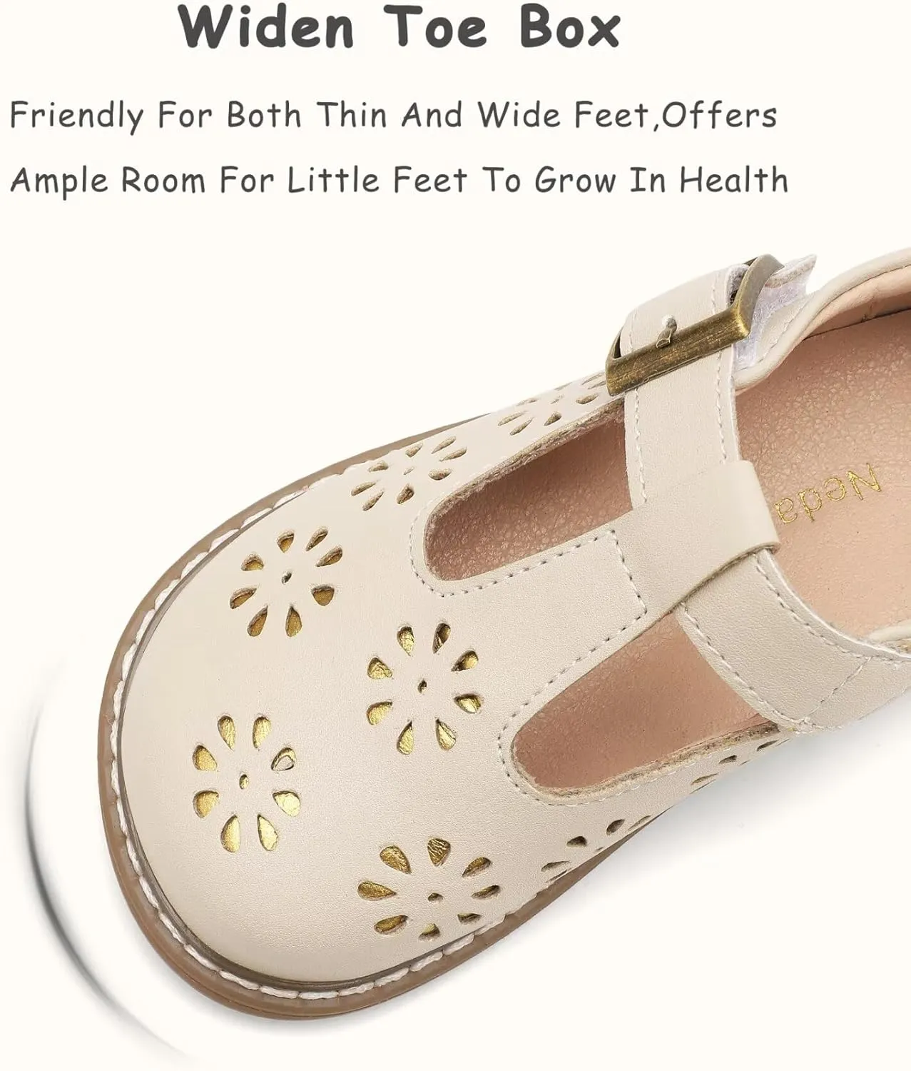 Toddler Girl Mary Jane Flat Dress Shoes