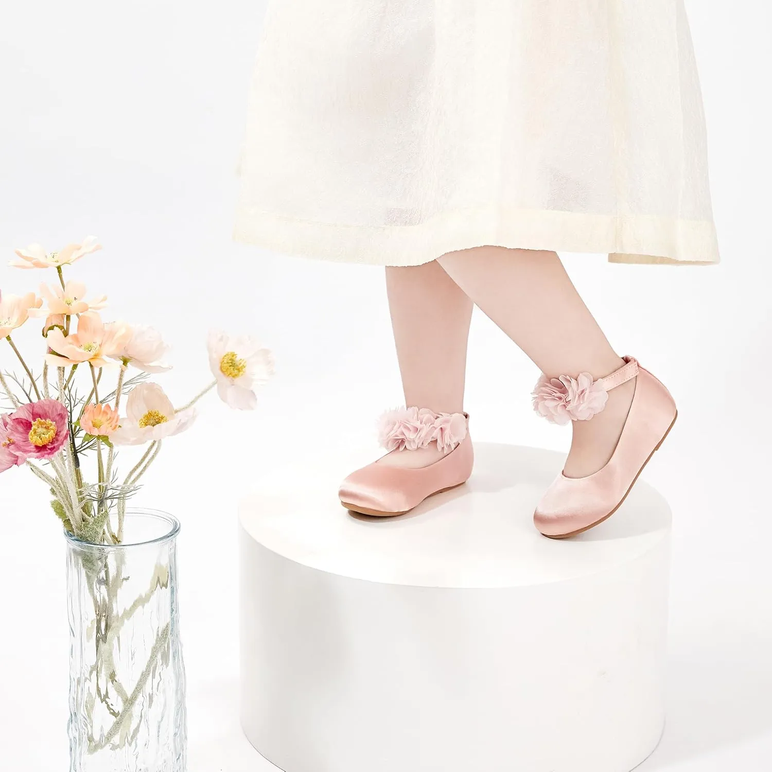 Toddler Little Girls Mary Jane Ballet Flat Dress Shoes