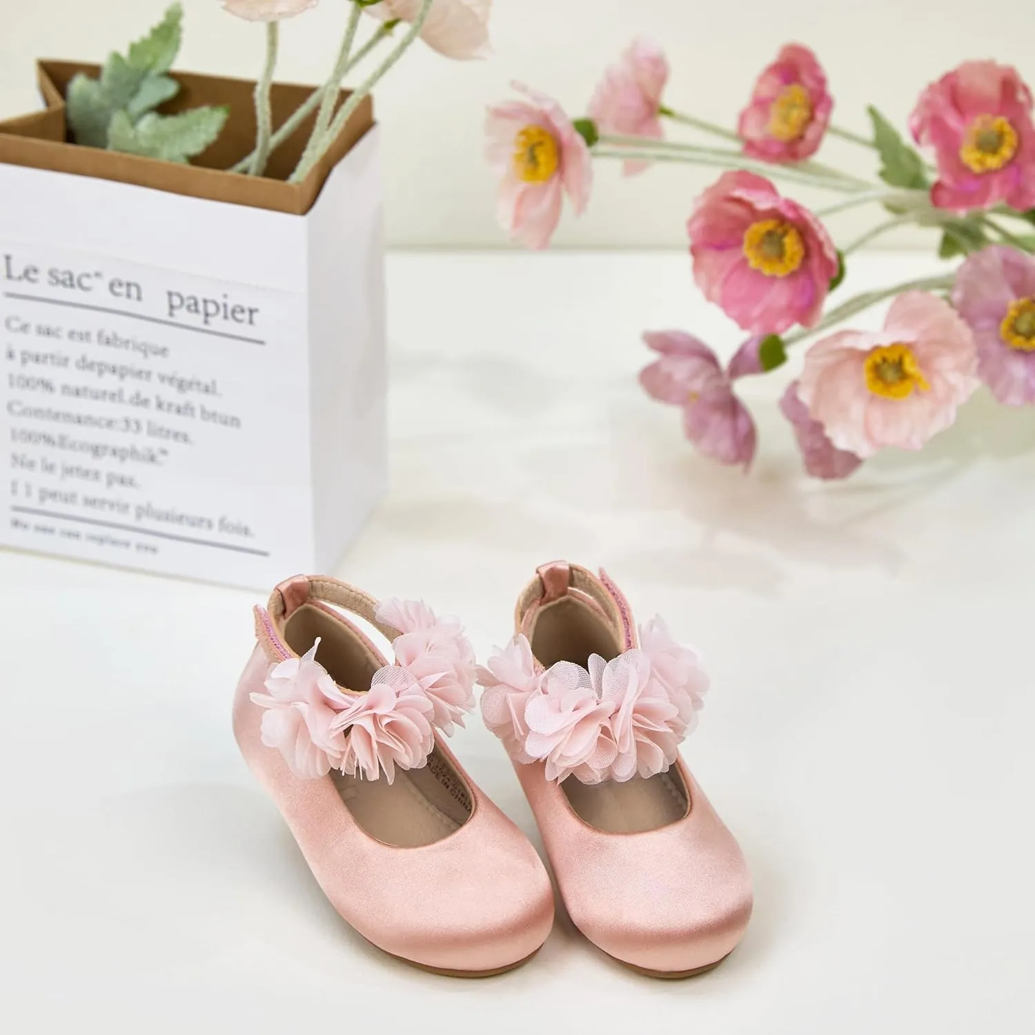 Toddler Little Girls Mary Jane Ballet Flat Dress Shoes