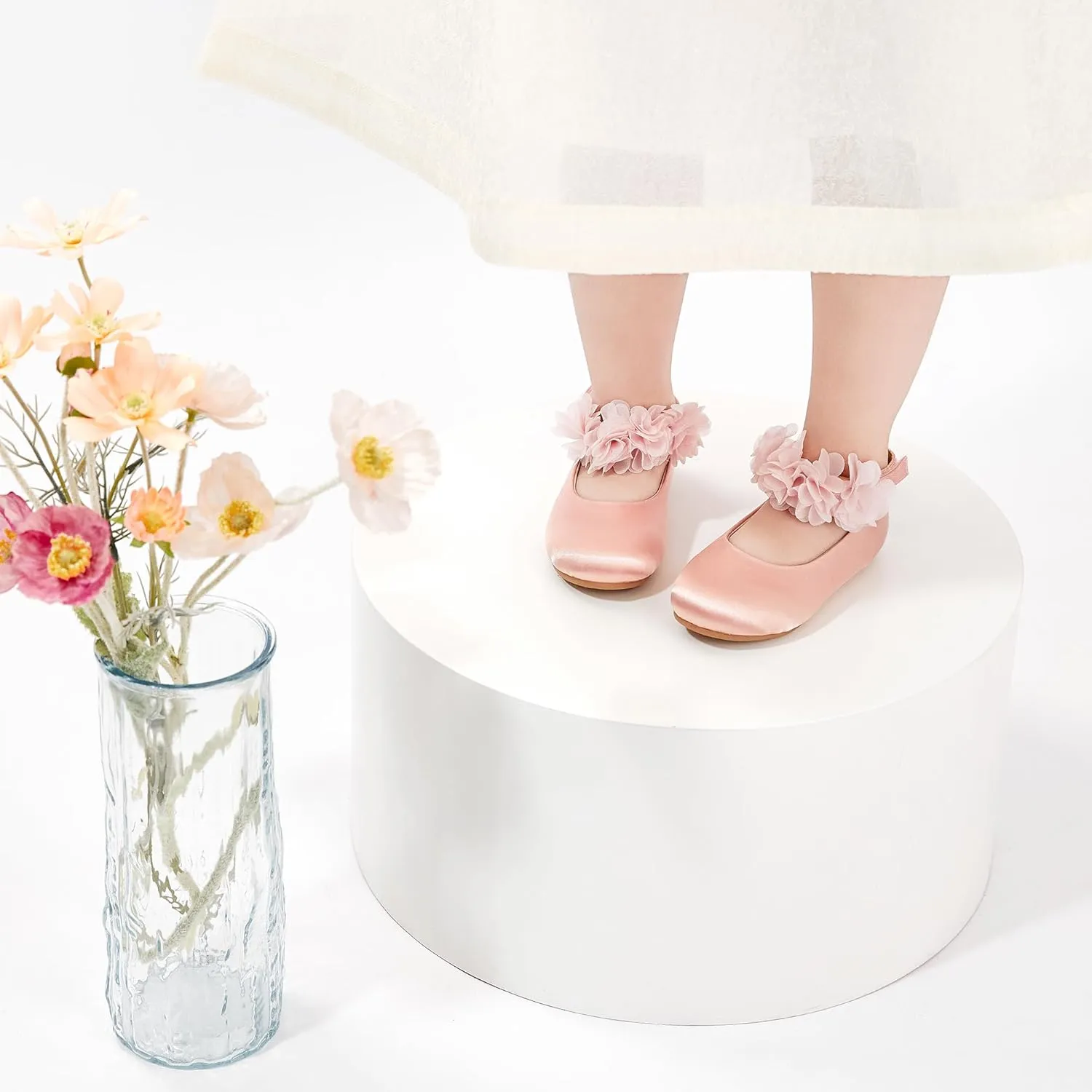 Toddler Little Girls Mary Jane Ballet Flat Dress Shoes