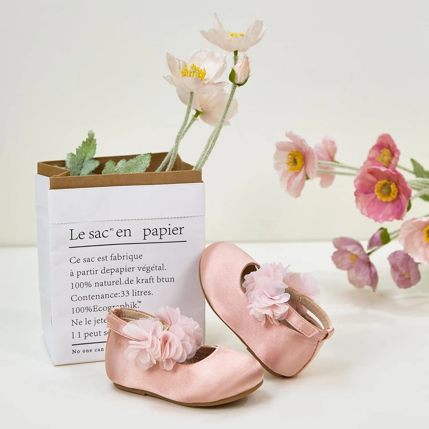 Toddler Little Girls Mary Jane Ballet Flat Dress Shoes