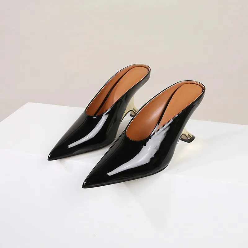 Toe – Wedge Customer satisfaction Advanced Heels Pointed Platform Mules 2024 Party