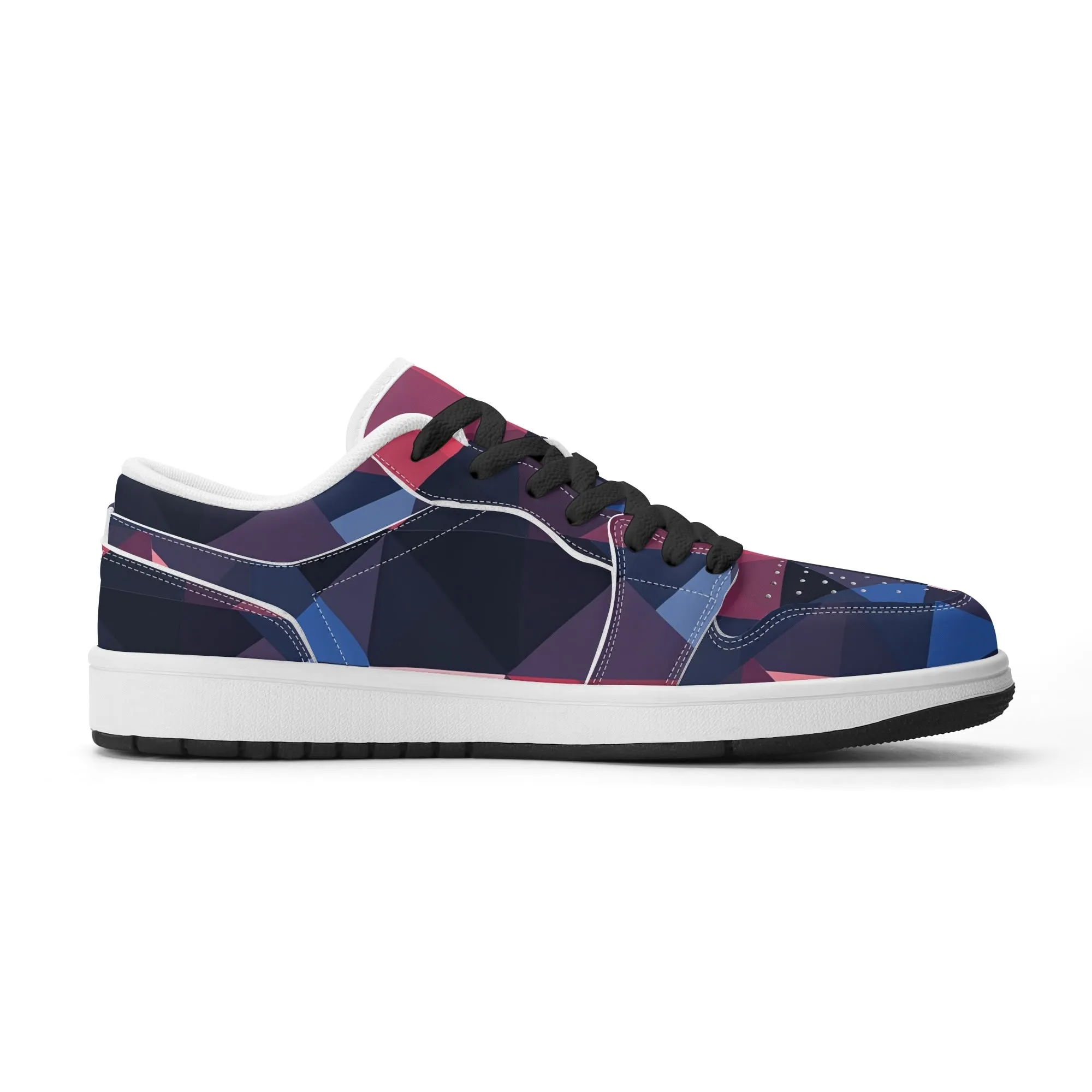 Triangle v1 Low Top Leder Sneaker für Damen