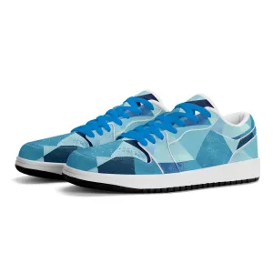 Triangle v4 Low Top Leder Sneaker für Damen