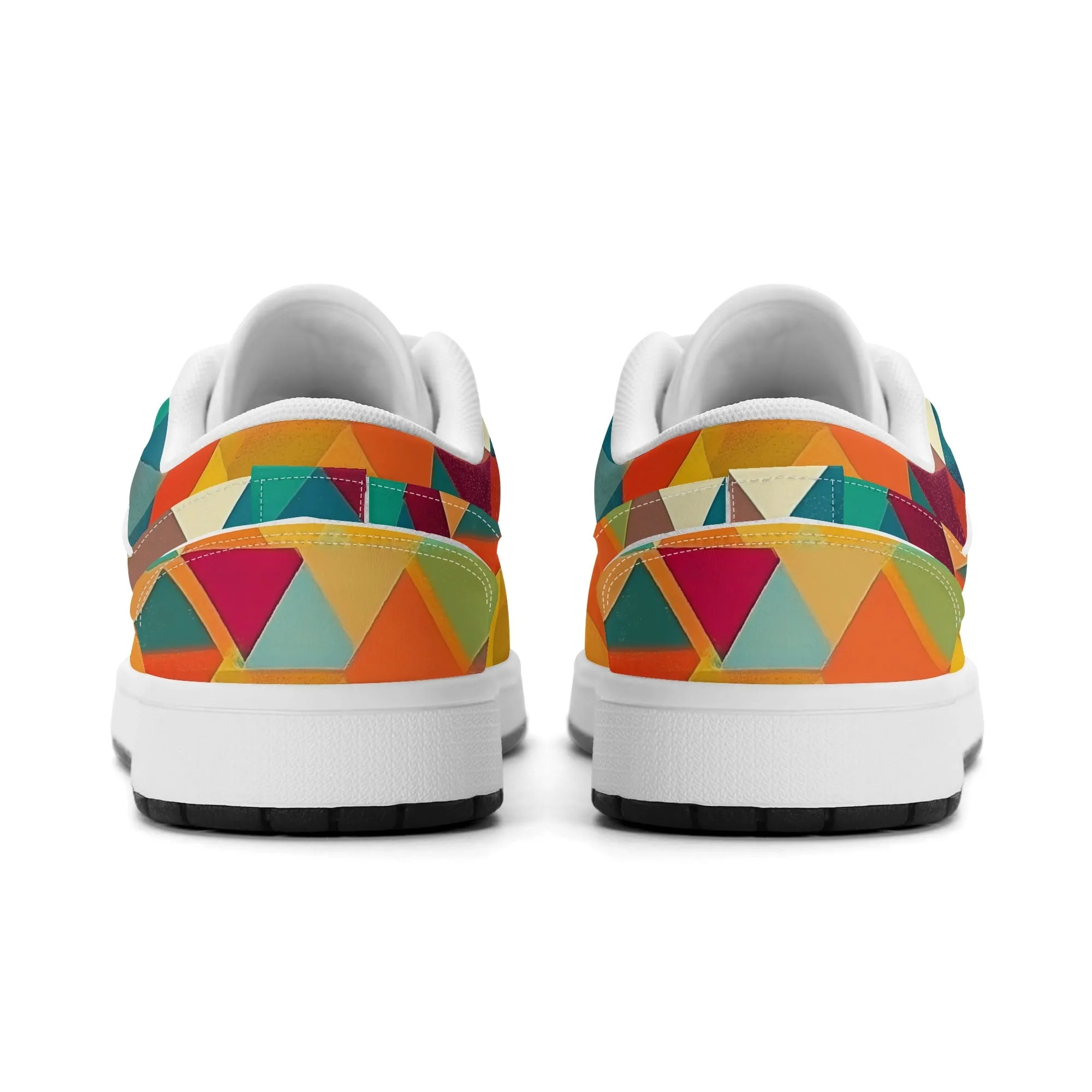 Triangle v5 Low Top Leder Sneaker für Herren