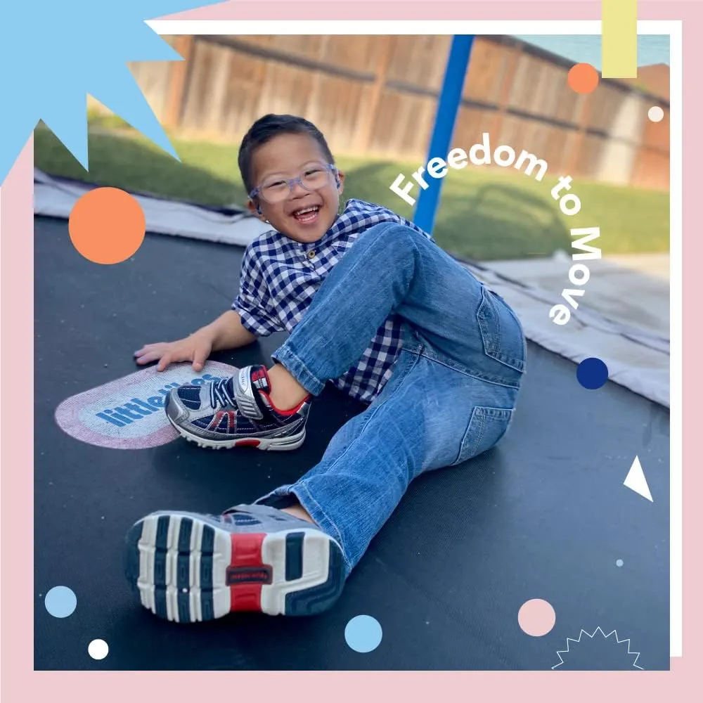 TSUKIHOSHI Storm Kids Shoes - Strap-Closure Machine-Washable Kids Sneakers with Wide Toe Box and Slip-Resistant, Non-Marking Outsoles