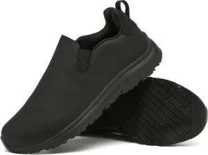 ulogu Non Slip Waterproof Shoes for Men Women丨Oil Resistant Slip On Work Loafers
