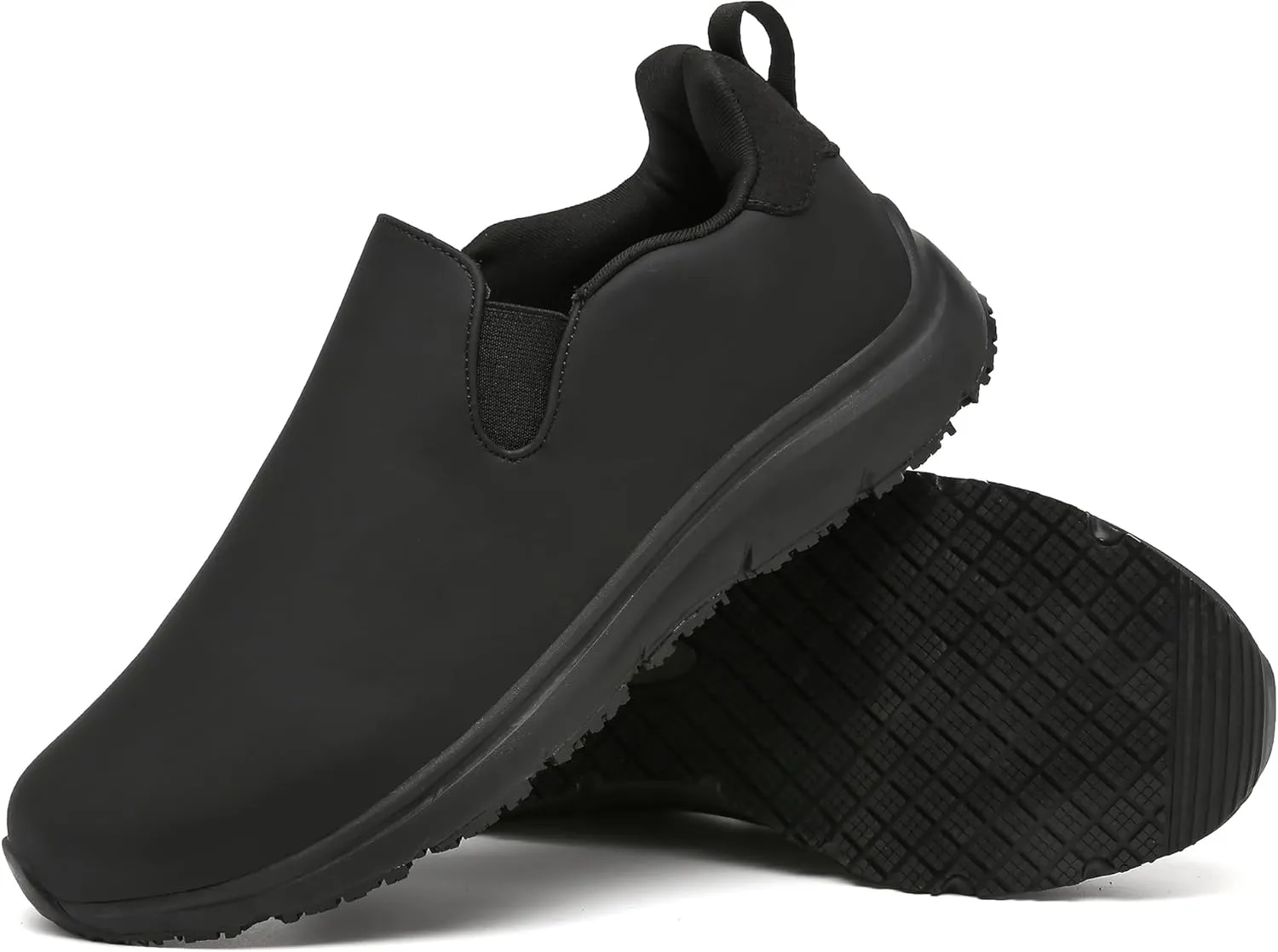 ulogu Non Slip Waterproof Shoes for Men Women丨Oil Resistant Slip On Work Loafers