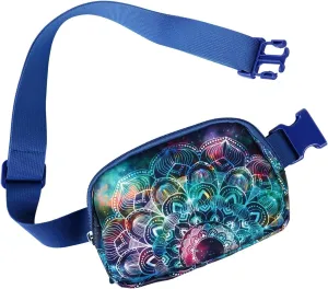 Ultra Lightweight Belt Bag Cute Crossbody Bags for Women Fashion Pattern Waist Packs Waterproof Running Workout Hiking Travel Fanny Pack,Mandala