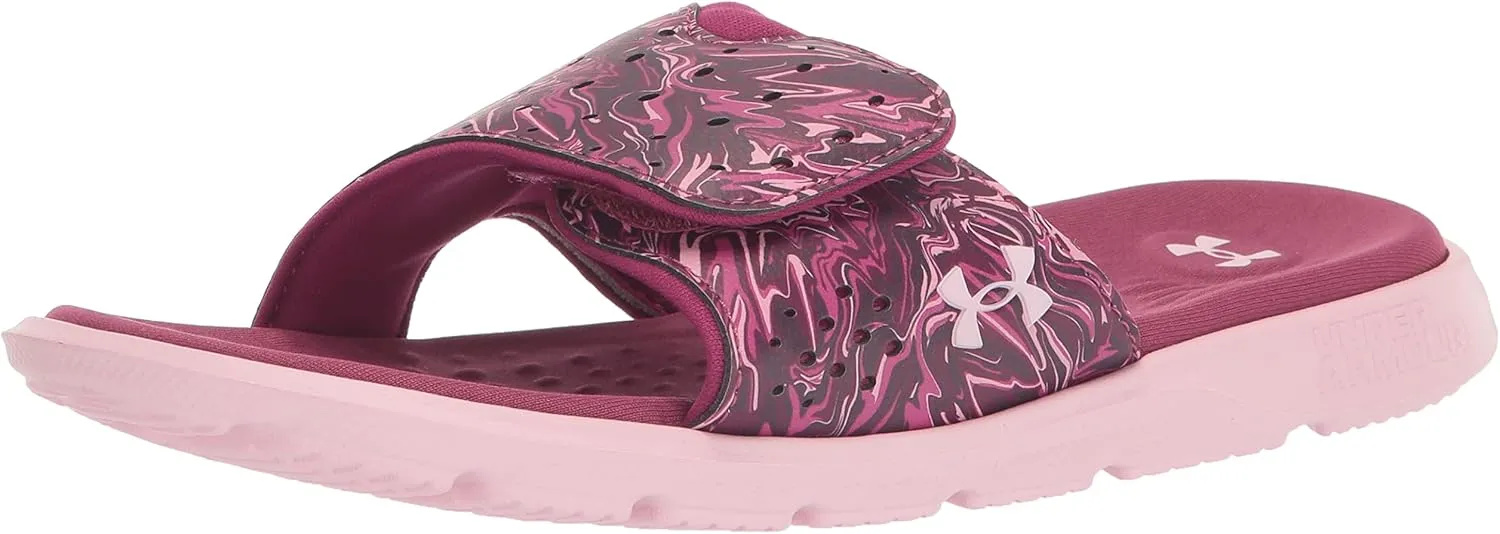 Under Armour Girls' Ignite Pro Graphic Slide Sandal