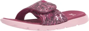 Under Armour Girls' Ignite Pro Graphic Slide Sandal