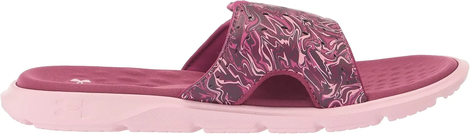 Under Armour Girls' Ignite Pro Graphic Slide Sandal