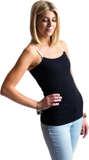 Undercover Mama Women's Strapless Maternity Nursing Top, Universal Bra Attachment for Breastfeeding & Pregnancy
