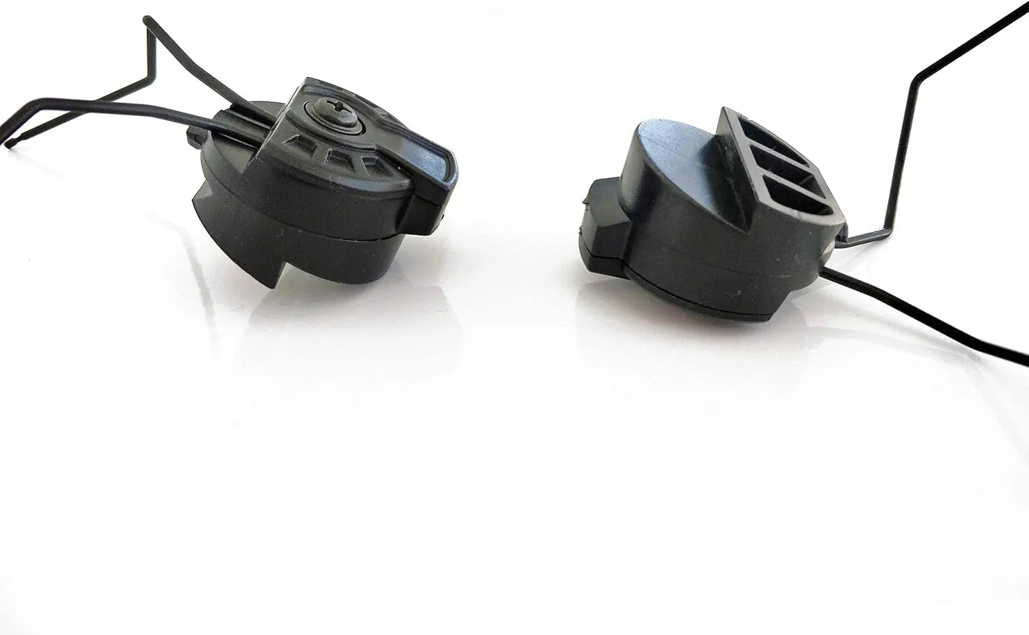 Universal Communication Headset Adapters for Accessory Rail Equipped Tactical Helmets