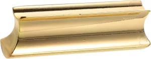 Vaguelly Zinc Alloy Guitar Slide Bar Resistant Bass Slide Tone Bar for String Instruments Lightweight and Portable Accessory for Professional Guitarists and Music Lovers Golden Finish