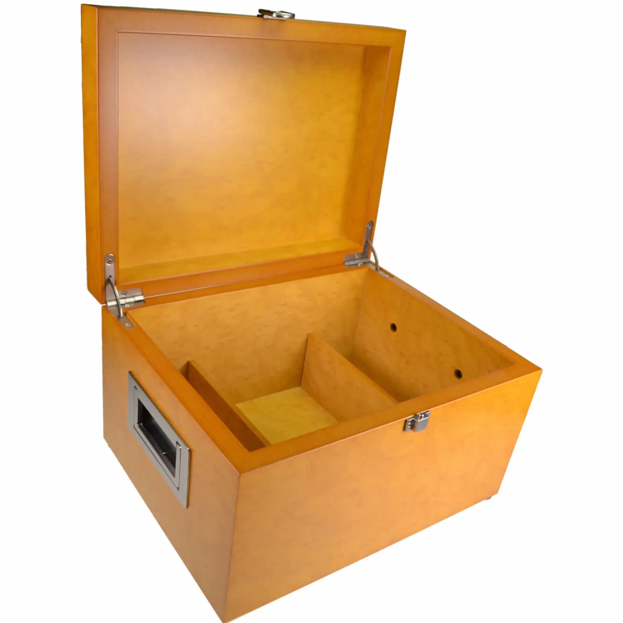 Valet Box - Light Burl Wood