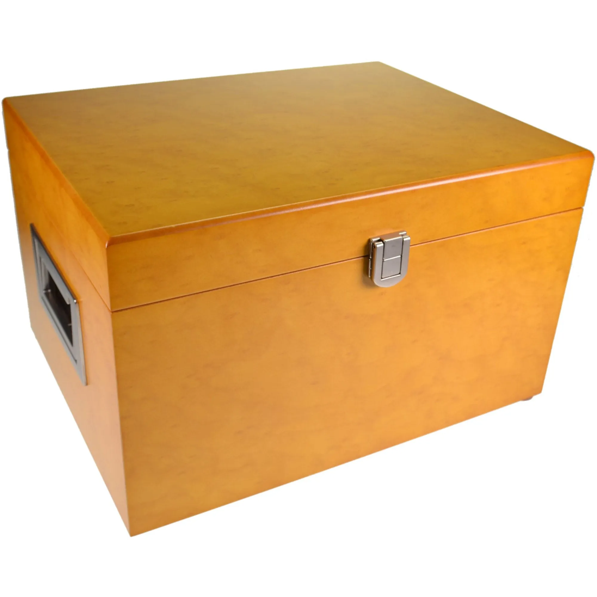Valet Box - Light Burl Wood