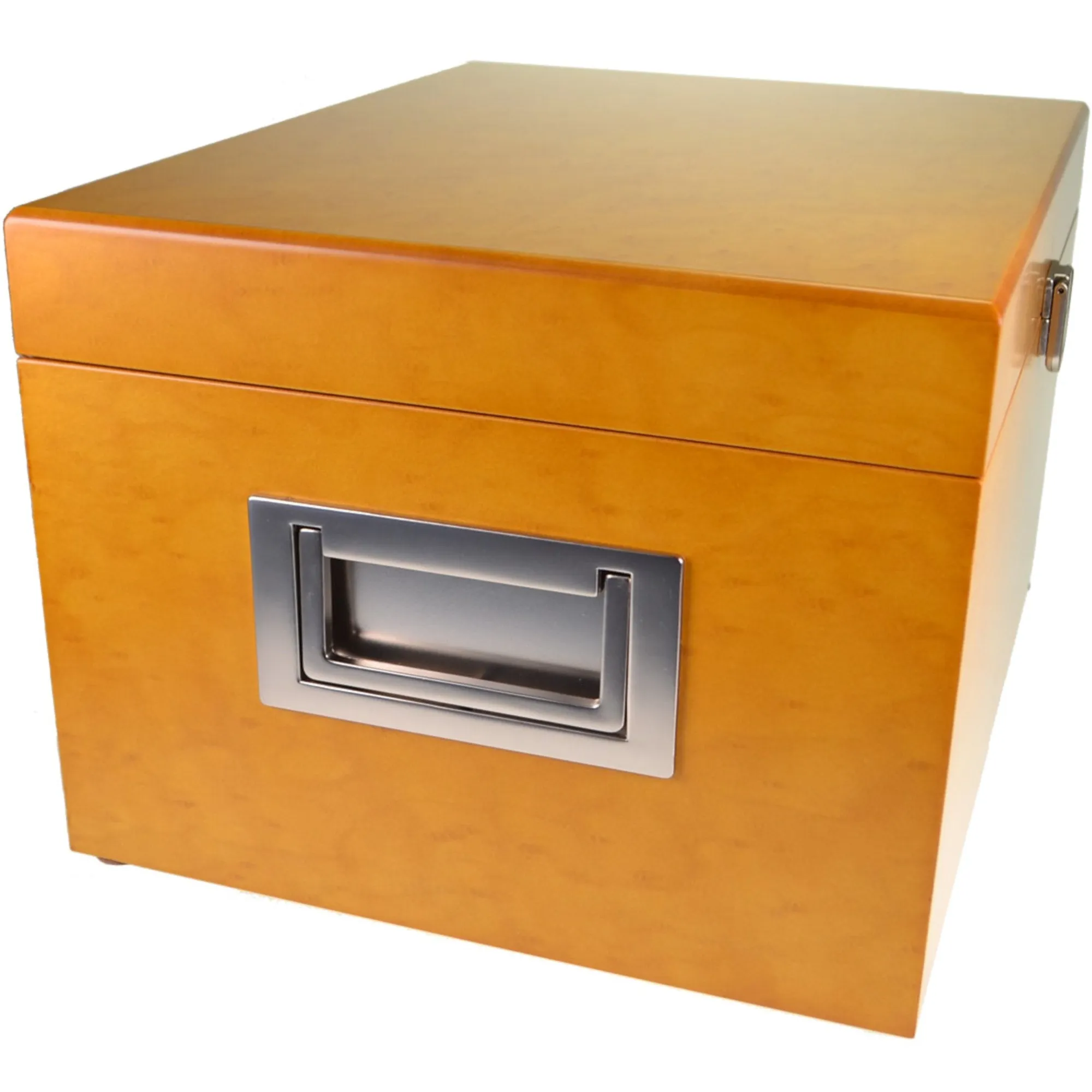 Valet Box - Light Burl Wood