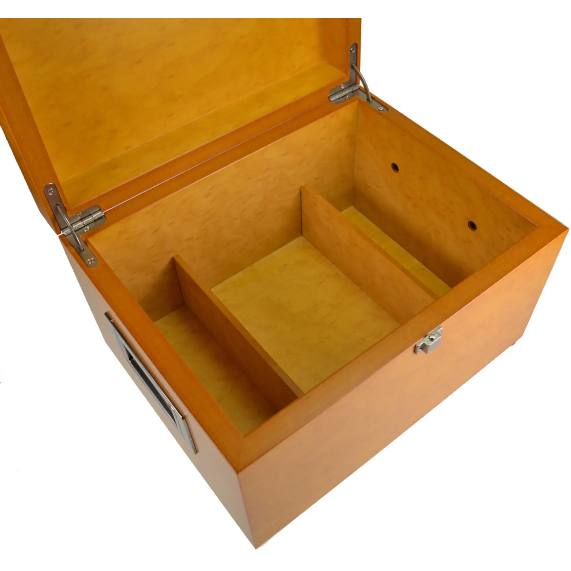 Valet Box - Light Burl Wood