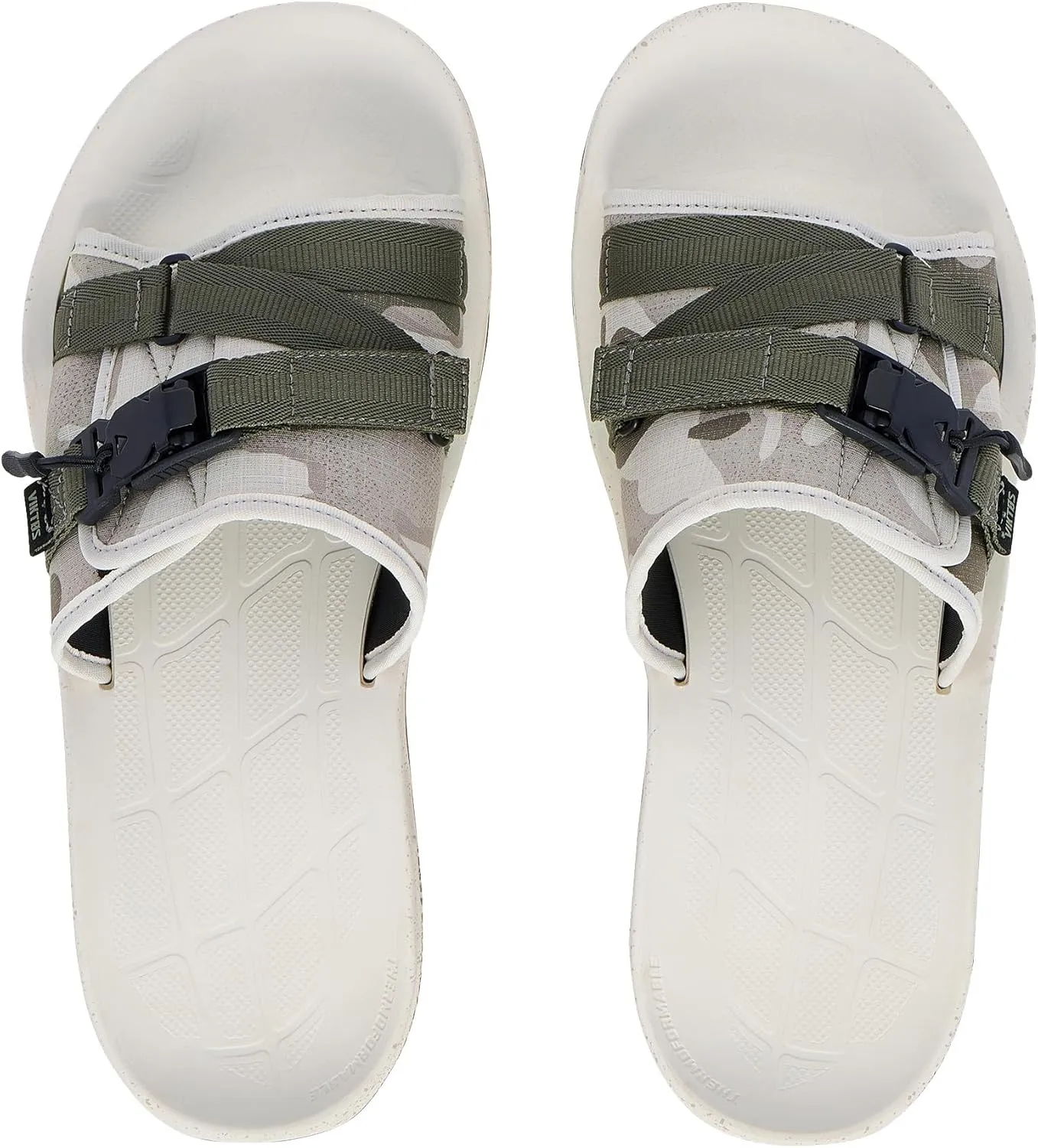 VIKTOS Men's Ruck Recovery SF Lightweight Custom Fit Thermoformable EVA Footbed Athletic Outdoor Open Toe Slide Sandals