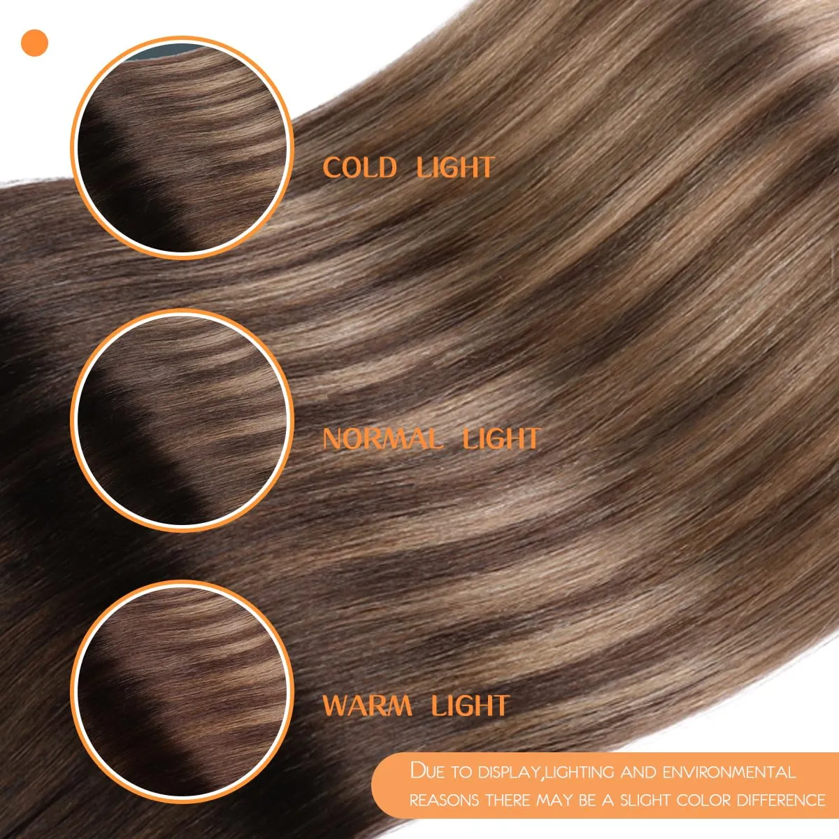 VINBAO Tape In Hair Extensions Human Hair Ombre Balayage Color 2/6/18 Ash Blonde Extensions Real Hair Glue In Extensions 50 Grams 20 Pieces (14inch, #2/6/18)