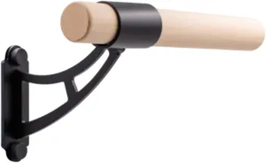 VITA Barre Wall-Mounted Single Ballet Barre, Archos, Wood | Fixed Height, Made in USA, Home, Studio or Gym Exercise Equipment for Kids & Adults | Dance, Fitness, Pilates