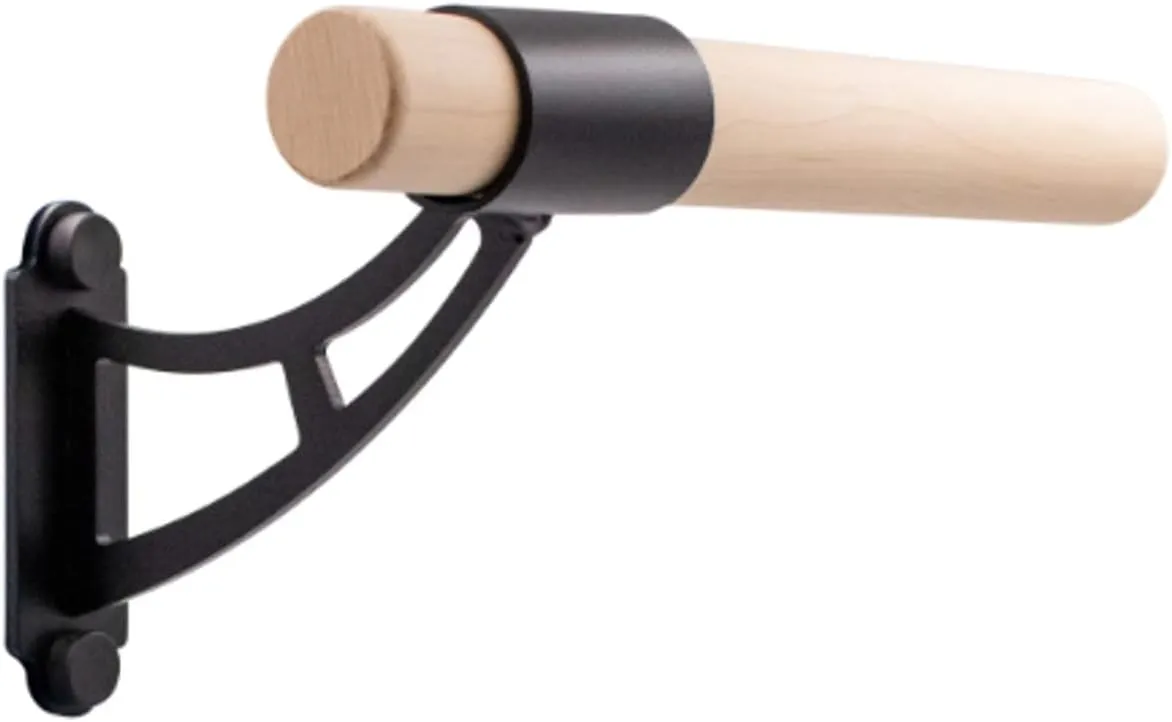 VITA Barre Wall-Mounted Single Ballet Barre, Archos, Wood | Fixed Height, Made in USA, Home, Studio or Gym Exercise Equipment for Kids & Adults | Dance, Fitness, Pilates